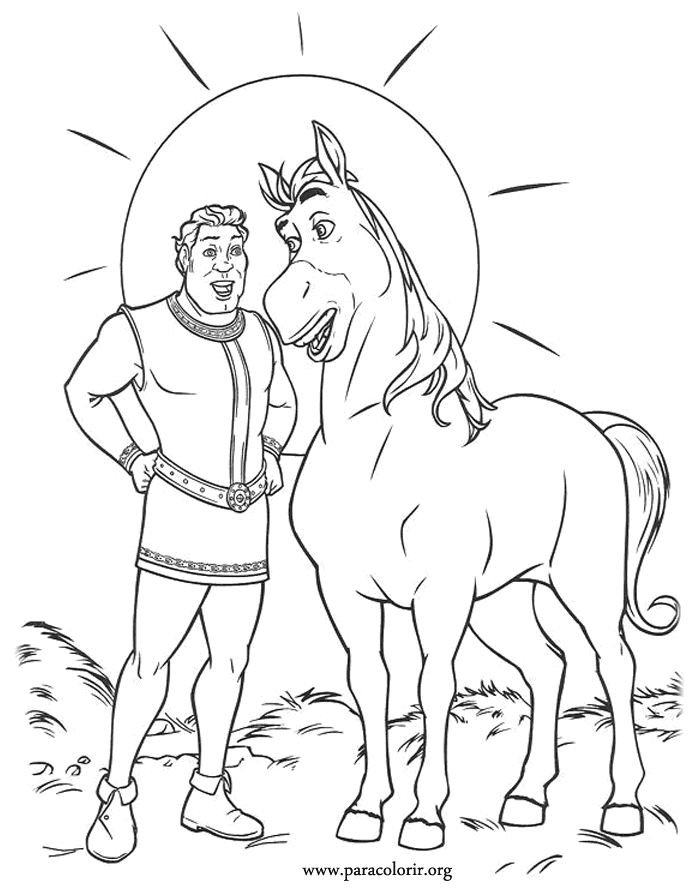 fairy godmother shrek 2 coloring pages - photo #26